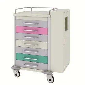 Emergency Medicine Mobile Hospital Equipment Trolley