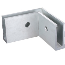 Aluminum profile simple glass railing system