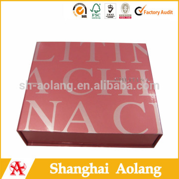 foldable display box chipboard foldable paper box