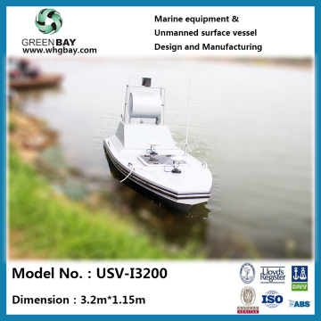 Marine construction survey data collection Unmanned surface Autopilot vessel USV survey boat RC Remote control vehicle