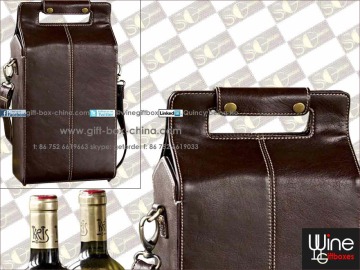 Travel wine carrying case