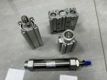 Pneumatic cylinders for testing machine