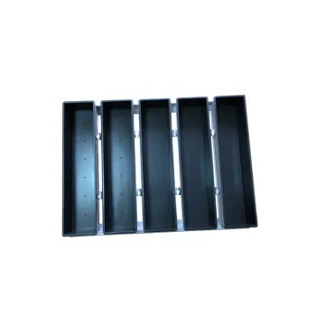 Rk Bakeware China-Silicone Nonstick Glazed Rusk Cake Tray/Rusk Pan for Industrial Bakeries