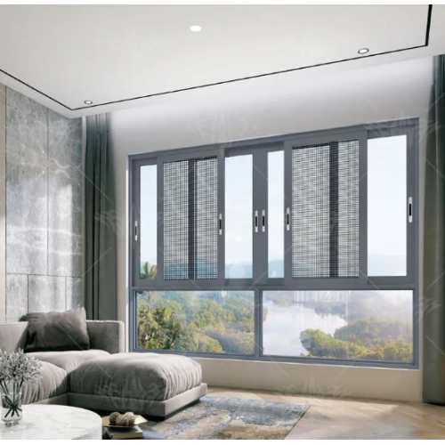Horizontally Mounted Twin Pane Sliding Window