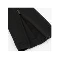 Black Straight Leg Trousers For Men