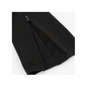 Black Straight Leg Trousers For Men