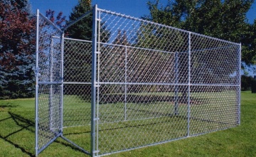 Chain Link Fence Panels PVC Chain Link Fence