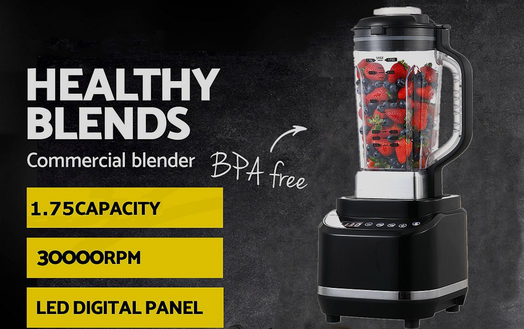 High Speed Food Mixer Smoothie Vacuum electric Blender