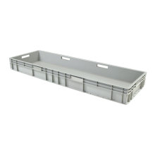 EU41211 Large Plastic Moving Crate - Industrial Storage Box with Handle