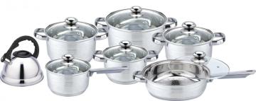 Economic silver 13pcs kitchenware sets canada