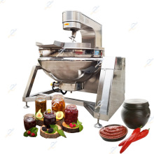 Industrial Stainless Steel Tilting Planetary Pot for Custard, Sauce, and Curry Paste