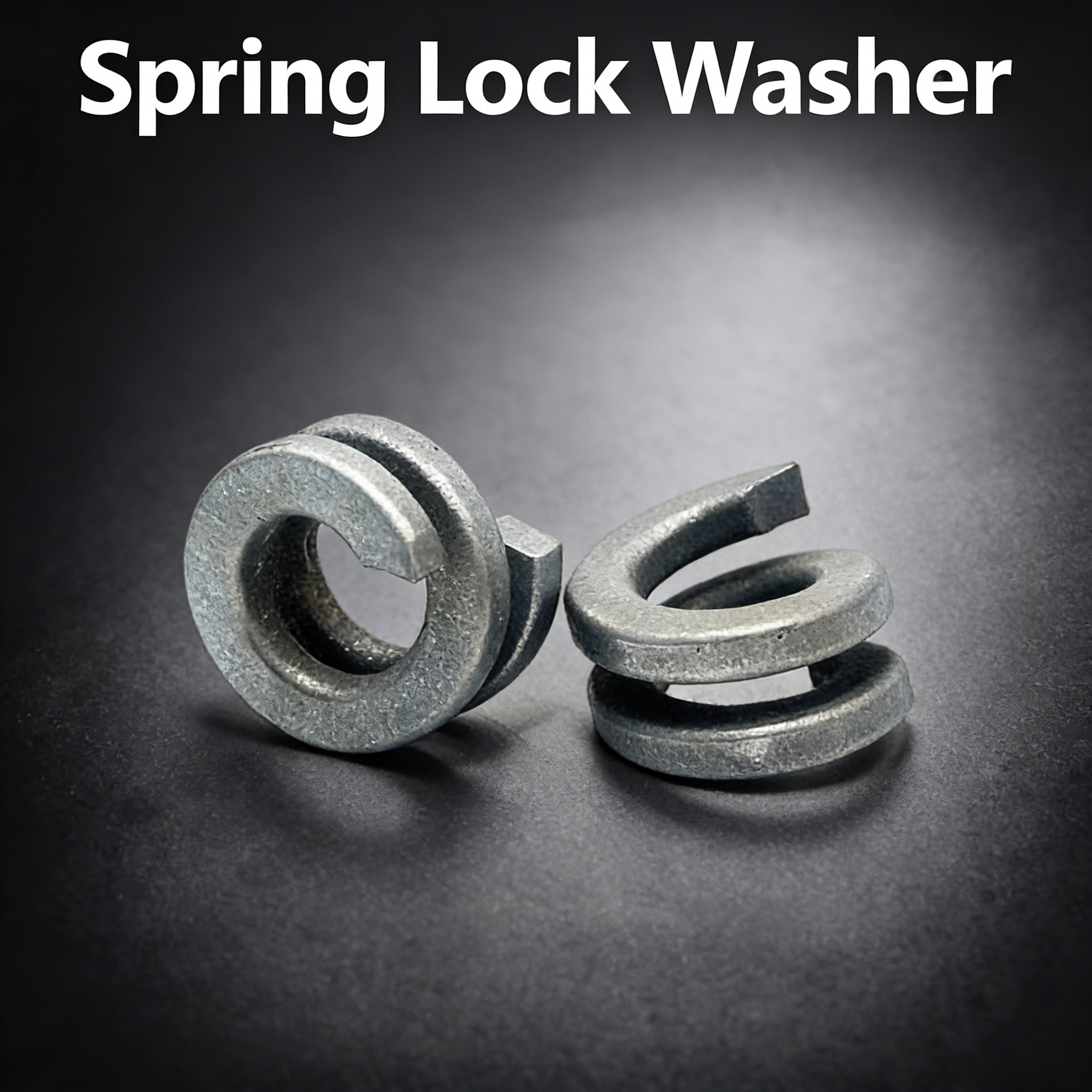 double coil spring washer