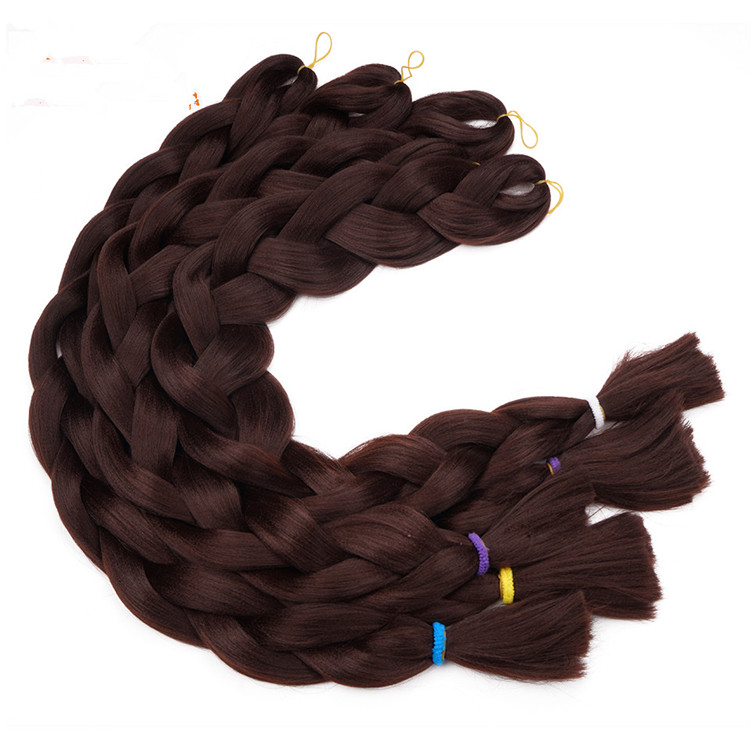 2019 hot new products premium synthetic yaki hair 165g 82inch jumbo braid