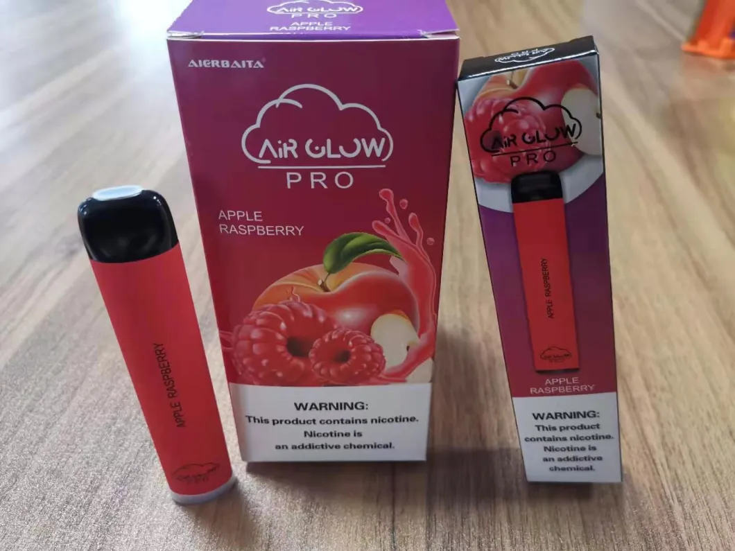 Wholesale Vape LED Air Glow PRO Disposable Electronic Cigarette Vape with 1600 Puffs