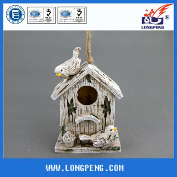 Polyresin Decorative Bird House, Bird Nest