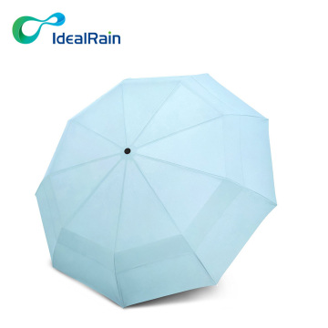 Automatic Travel Umbrella Windproof Double Canopy