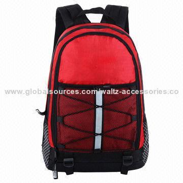 Beautiful Elegant Young Man Eco-friendly School Backpack/Sports Bag with Other Pockets