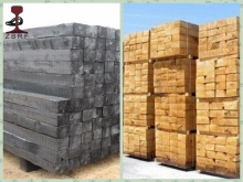 Wooden Sleeper for Railroad Construction