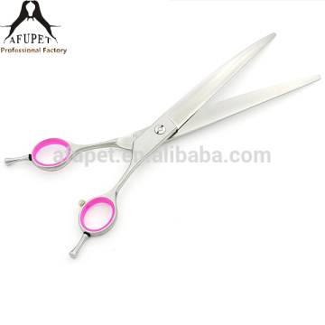 professional hair cutting scissors curved shape