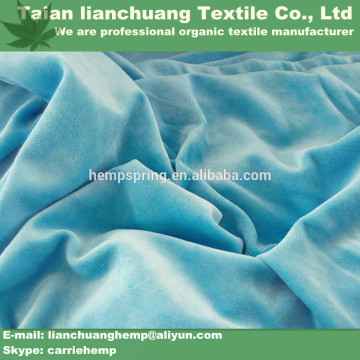 dyed organic bamboo fabric, bamboo velour fabrics for cloth diaper