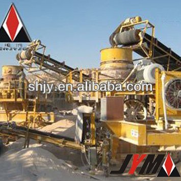 Mobil stone crusher plant