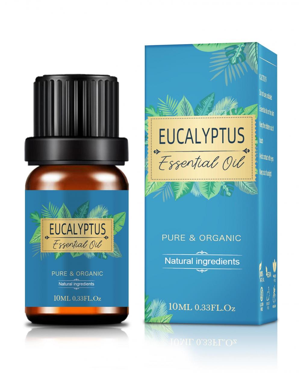 Grosir 100% Minyak Esensial Eucalyptus Alami Murni untuk Perawatan Kulit Minyak Eucalyptus Organik