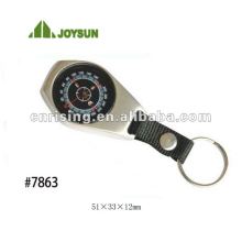 Keyring compass with strap and keyring item #7863