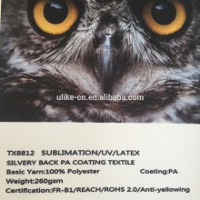 Manufacturer Black Back PA Coating Textile sanba textile made in china