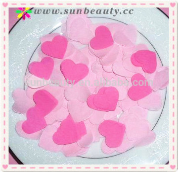 Party Favor Confetti Decoration Heart Shaped Paper Confetti