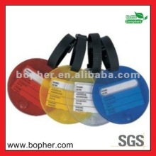 custom pvc luggage tag