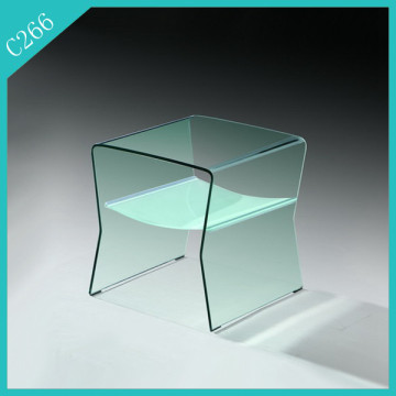 New type bent glass coffee table