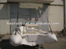 PVC/Hyplon matrial fiberglass Inflatable boat