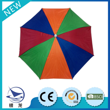 Newest umbrlla style , beat selling hat umbrella with good chinese manufactory