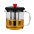 600ML 900ML STRIPE GLASS TEAPOT