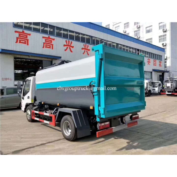 JAC sisi memuat trak sampah Compactor Garbage Truck