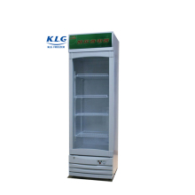 Single Door Vertical Glass-Door Ice Cream Freezers