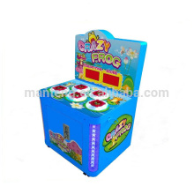 mlticolorful LED light will shinning Crazy Frog--children redemption game machine