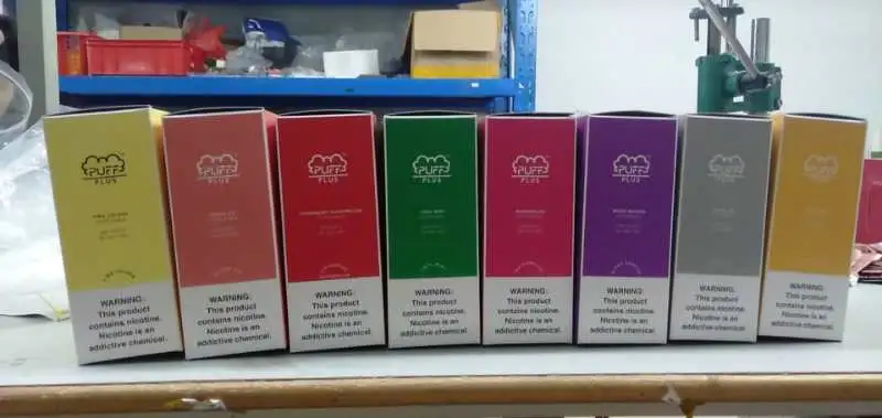 800 Puffs 3.2ml Mod 550mAh Disposable Vape Puff Plus Disposable Vape