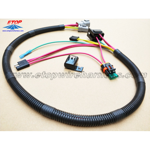 3pin auto plug to relay cable assembly