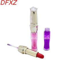 High quality charming waterproof color lipstick &lipgloss