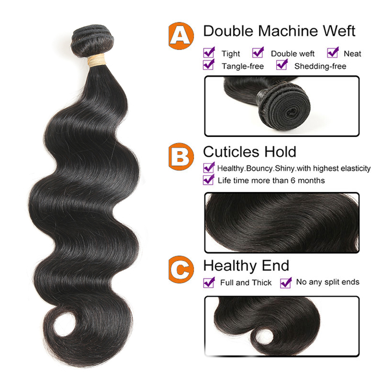 Grade 10A Raw Cambodian Mink Brazilian Hair Unprocessed Virgin,Natural 10A Grade Hair Vendor