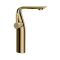 Single lever basin tap tall