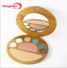 makeup bamboo container mirror gift