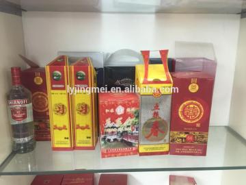 plastic packaging box for wine