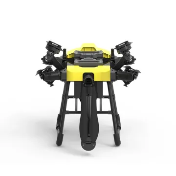 Remote Unmanned Rotorcraft Collision Prevention Quadcopter Transport Drone for Agriculture