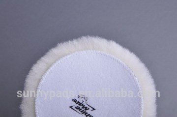 6" Lamb Wool Buffing Pad With Foam