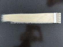 Superior quality remi human hair loop ring hair weft