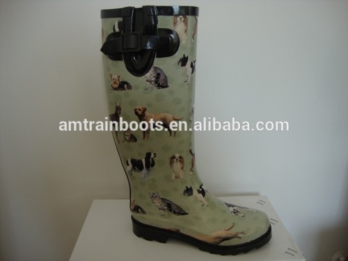 Rubber Rain Boot Woman Boot