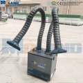 Dual channel industrial welding smoke dust cleaner