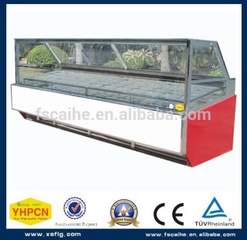 gelato display case/gelato showcase/gelato freezers for sale